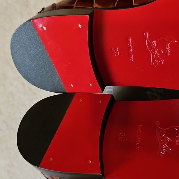 🛑CHRISRIAN LOUBOUTIN Penny Donna Flat Loafers - Picture 5 of 7